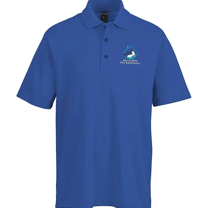 Hudson Modern Pique Polo - Men's