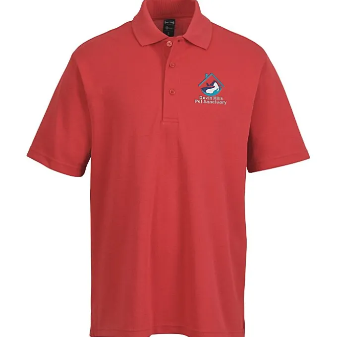 Hudson Modern Pique Polo - Men's