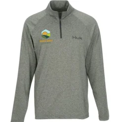 Huk Airweight Heather 1/4-Zip Pullover