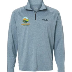 Huk Airweight Heather 1/4-Zip Pullover