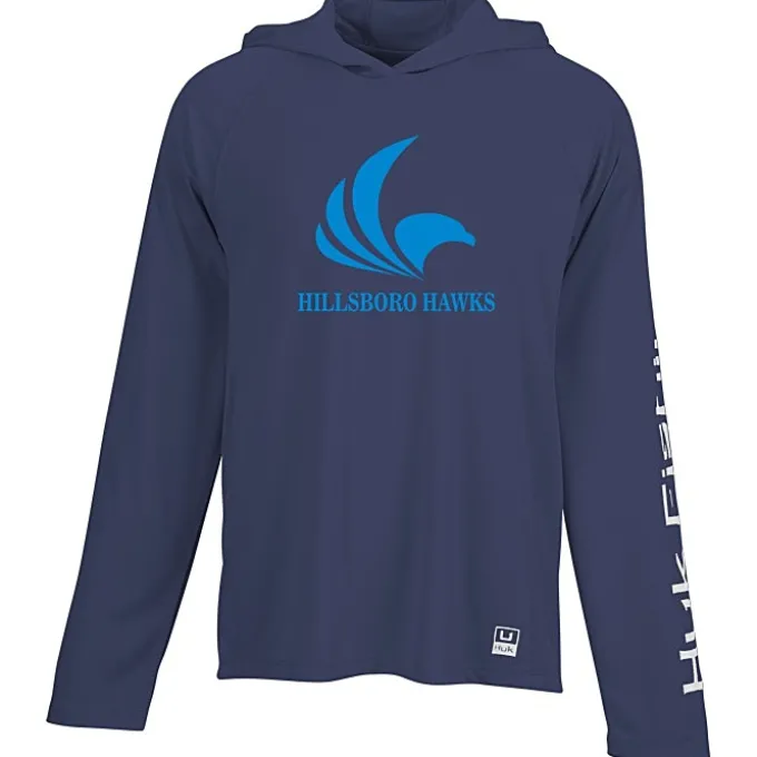Huk Lopro Pursuit Long Sleeve Hooded T-Shirt
