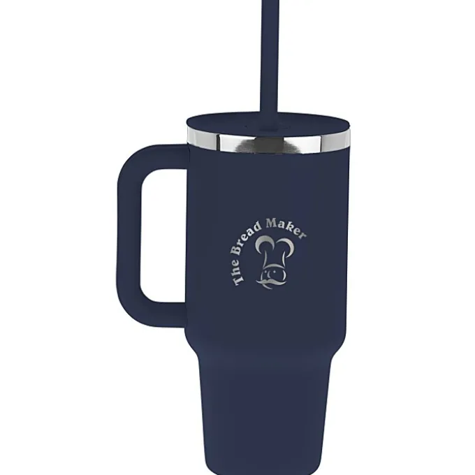 Hydro Flask All Around Travel Tumbler with Straw - 32 oz - Laser Engraved
