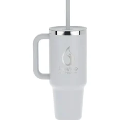 Hydro Flask All Around Travel Tumbler with Straw - 40 oz - Laser Engraved