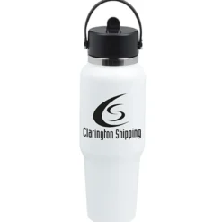 Hydro Flask Wide Mouth Travel Bottle with Flex Straw Cap - 32 oz