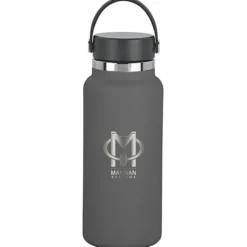 Hydro Flask Wide Mouth with Flex Cap - 32 oz. - Laser Engraved