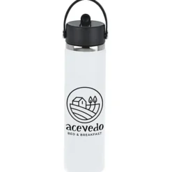 Hydro Flask Wide Mouth with Flex Straw Cap - 24 oz