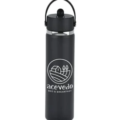 Hydro Flask Wide Mouth with Flex Straw Cap - 24 oz