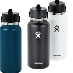 Hydro Flask Wide Mouth with Flex Straw Cap - 32 oz