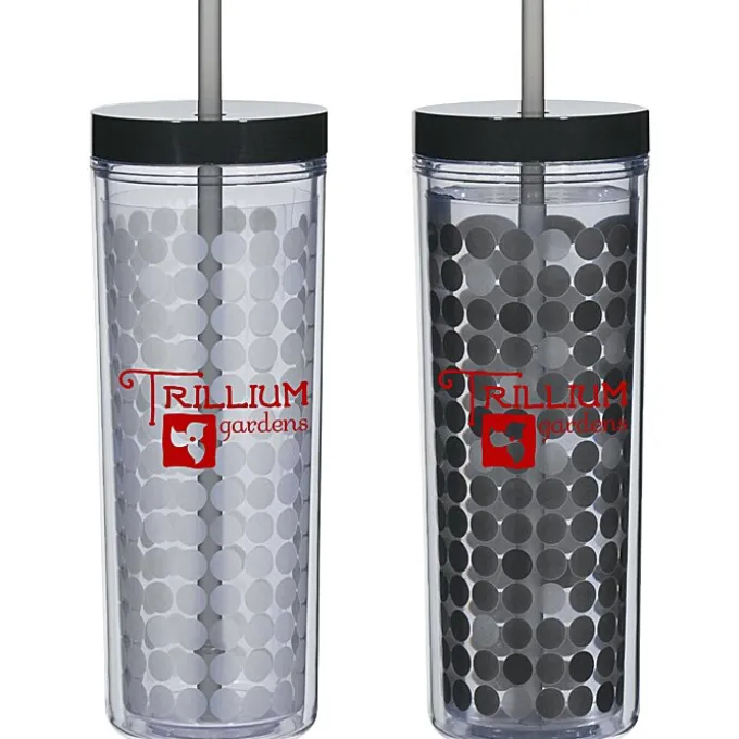 Ice Chameleon Tumbler with Straw - 16 oz