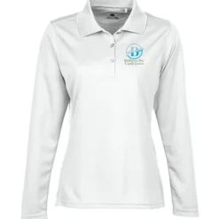 Ice Performance Pique Long Sleeve Polo - Ladies' - Full Color
