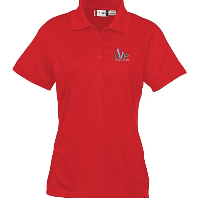 Ice Performance Pique Polo - Ladies' - Embroidered
