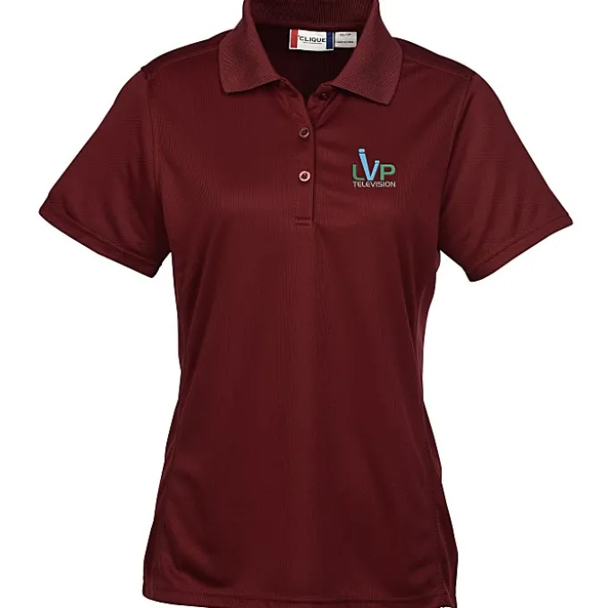 Ice Performance Pique Polo - Ladies' - Embroidered