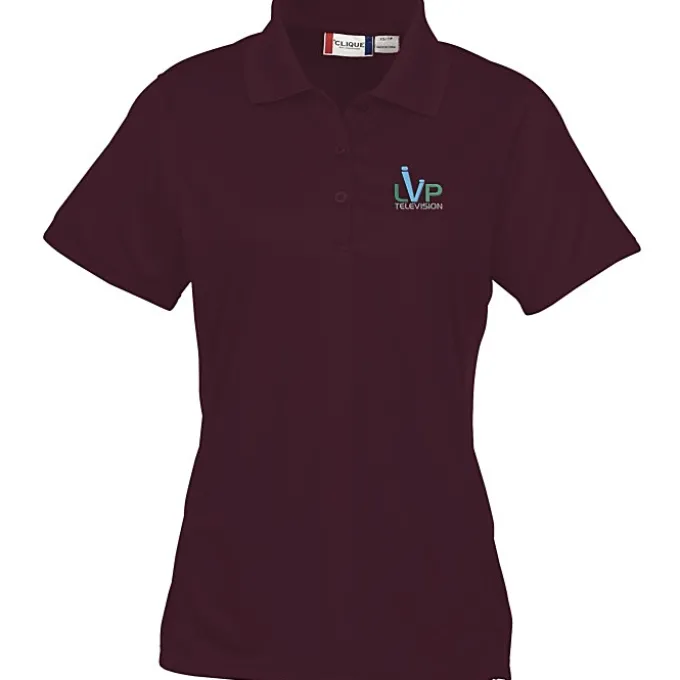 Ice Performance Pique Polo - Ladies' - Embroidered