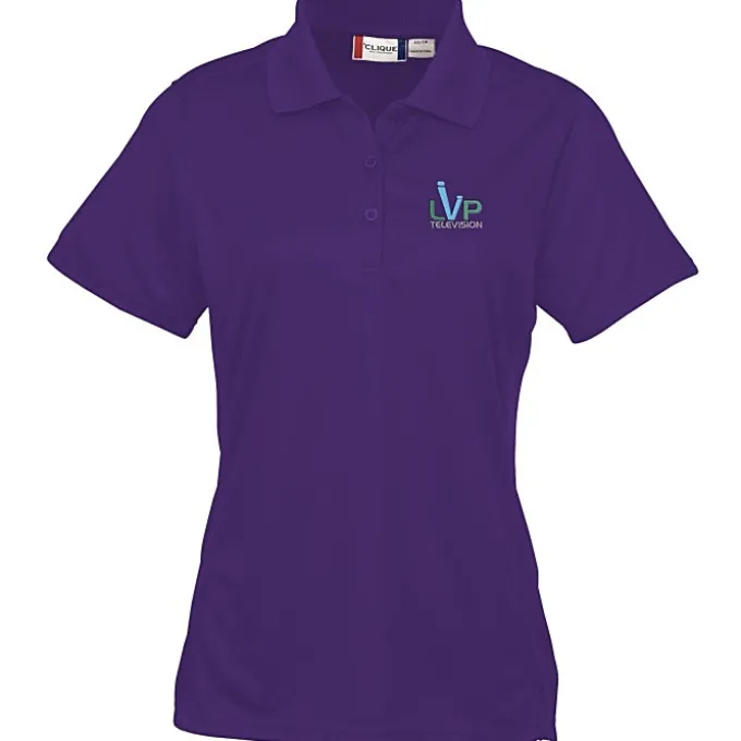 Ice Performance Pique Polo - Ladies' - Embroidered