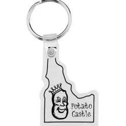 Idaho Soft Keychain - Opaque