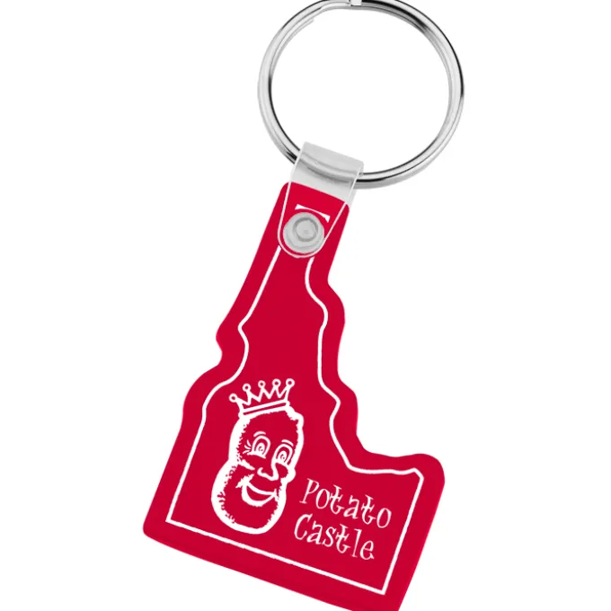 Idaho Soft Keychain - Translucent