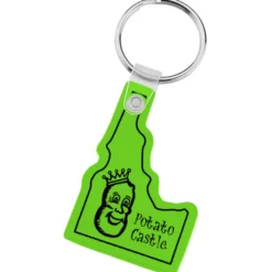 Idaho Soft Keychain - Translucent