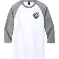 Ideal 3/4 Sleeve Raglan T-Shirt - Men's - Embroidered