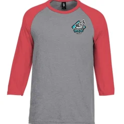 Ideal 3/4 Sleeve Raglan T-Shirt - Men's - Embroidered
