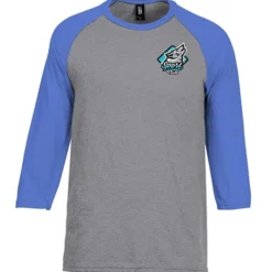Ideal 3/4 Sleeve Raglan T-Shirt - Men's - Embroidered