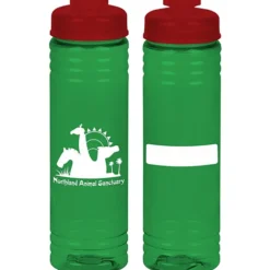 ID Halcyon Water Bottle with Flip Drink Lid - 24 oz