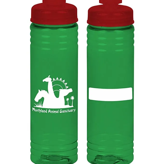 ID Halcyon Water Bottle with Flip Drink Lid - 24 oz