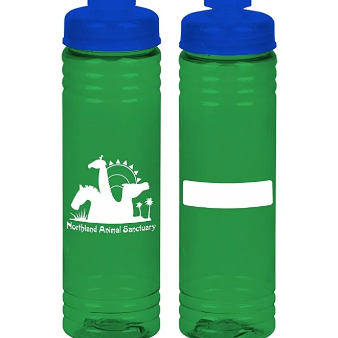 ID Halcyon Water Bottle with Flip Drink Lid - 24 oz