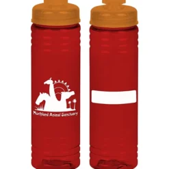ID Halcyon Water Bottle with Flip Drink Lid - 24 oz