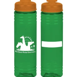 ID Halcyon Water Bottle with Flip Drink Lid - 24 oz