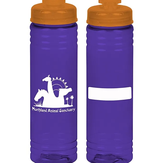 ID Halcyon Water Bottle with Flip Drink Lid - 24 oz