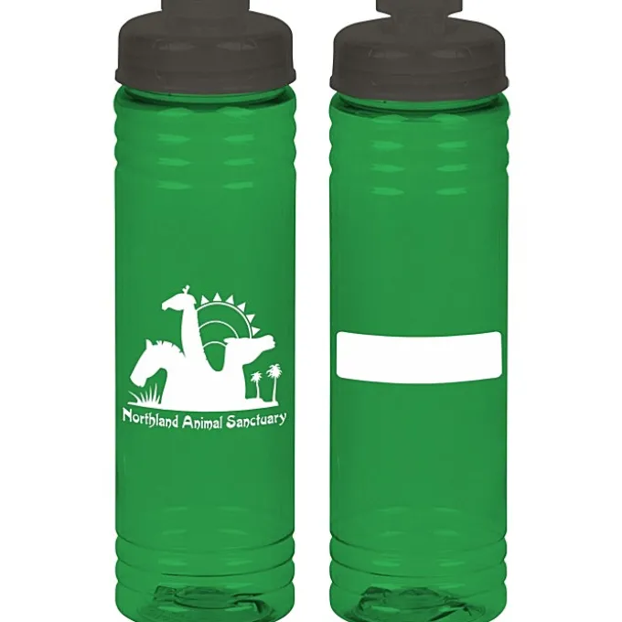 ID Halcyon Water Bottle with Flip Drink Lid - 24 oz