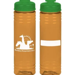 ID Halcyon Water Bottle with Flip Drink Lid - 24 oz