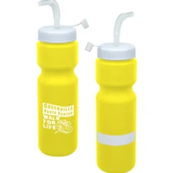 ID Sport Bottle with Straw Lid - 28 oz