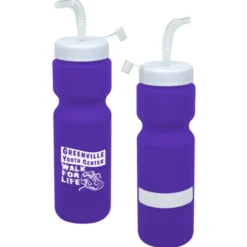 ID Sport Bottle with Straw Lid - 28 oz