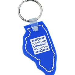 Illinois Soft Keychain - Opaque