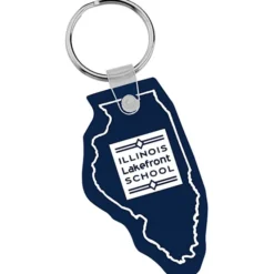 Illinois Soft Keychain - Opaque