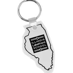 Illinois Soft Keychain - Opaque