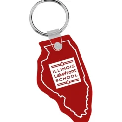 Illinois Soft Keychain - Opaque