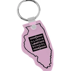Illinois Soft Keychain - Opaque