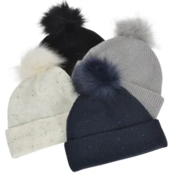 Imperial Montage Pom Knit Beanie