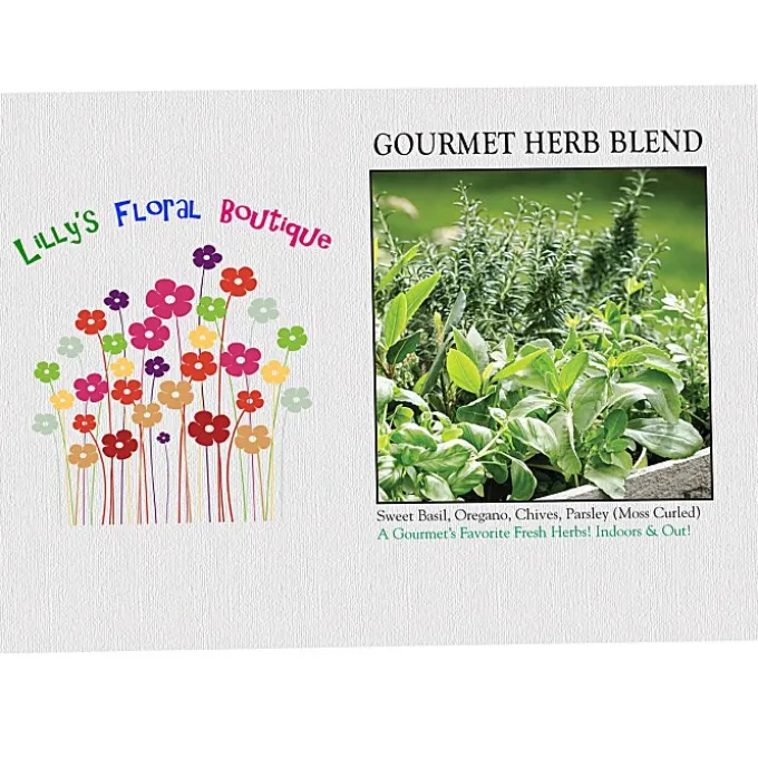 Impression Series Seed Packet - Gourmet Herb Blend