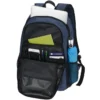 4imprint Heathered 15-inch Laptop Backpack - Embroidered