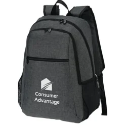 4imprint Heathered 15-inch Laptop Backpack