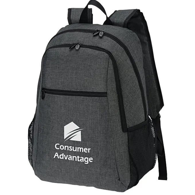 4imprint Heathered 15-inch Laptop Backpack