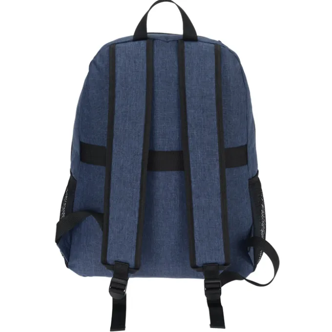 4imprint Heathered 15-inch Laptop Backpack - Full Color