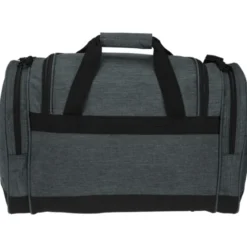 4imprint Heathered Leisure Duffel - Embroidered