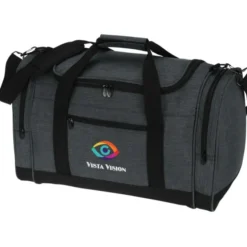 4imprint Heathered Leisure Duffel - Full Color