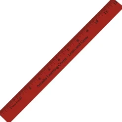 12-inch Enamel Wood Ruler