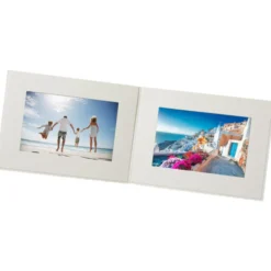 4 inches x 6 inches Double Portrait Folder - Horizontal