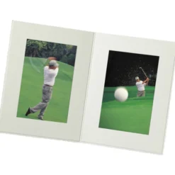 4 inches x 6 inches Double Portrait Folder - Vertical